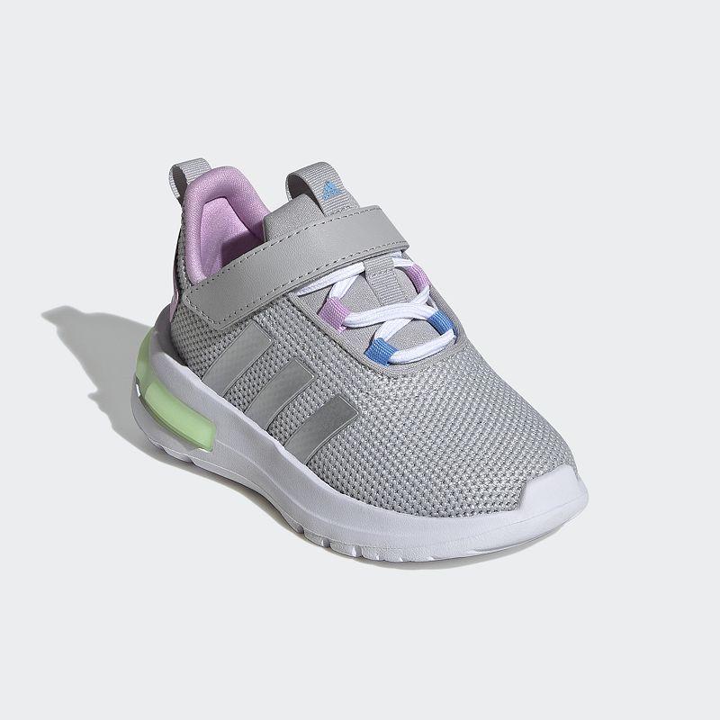 adidas Racer Tr23 Baby/Toddler Tennis Shoes, Toddler Girl's, Size: 8 T, Silver Grey Lilac - Bellso